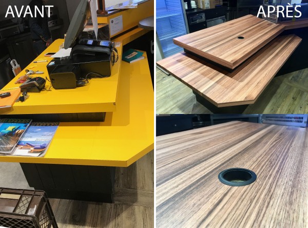 DÉCORATION : Habillage mobilier à Saint-Malo